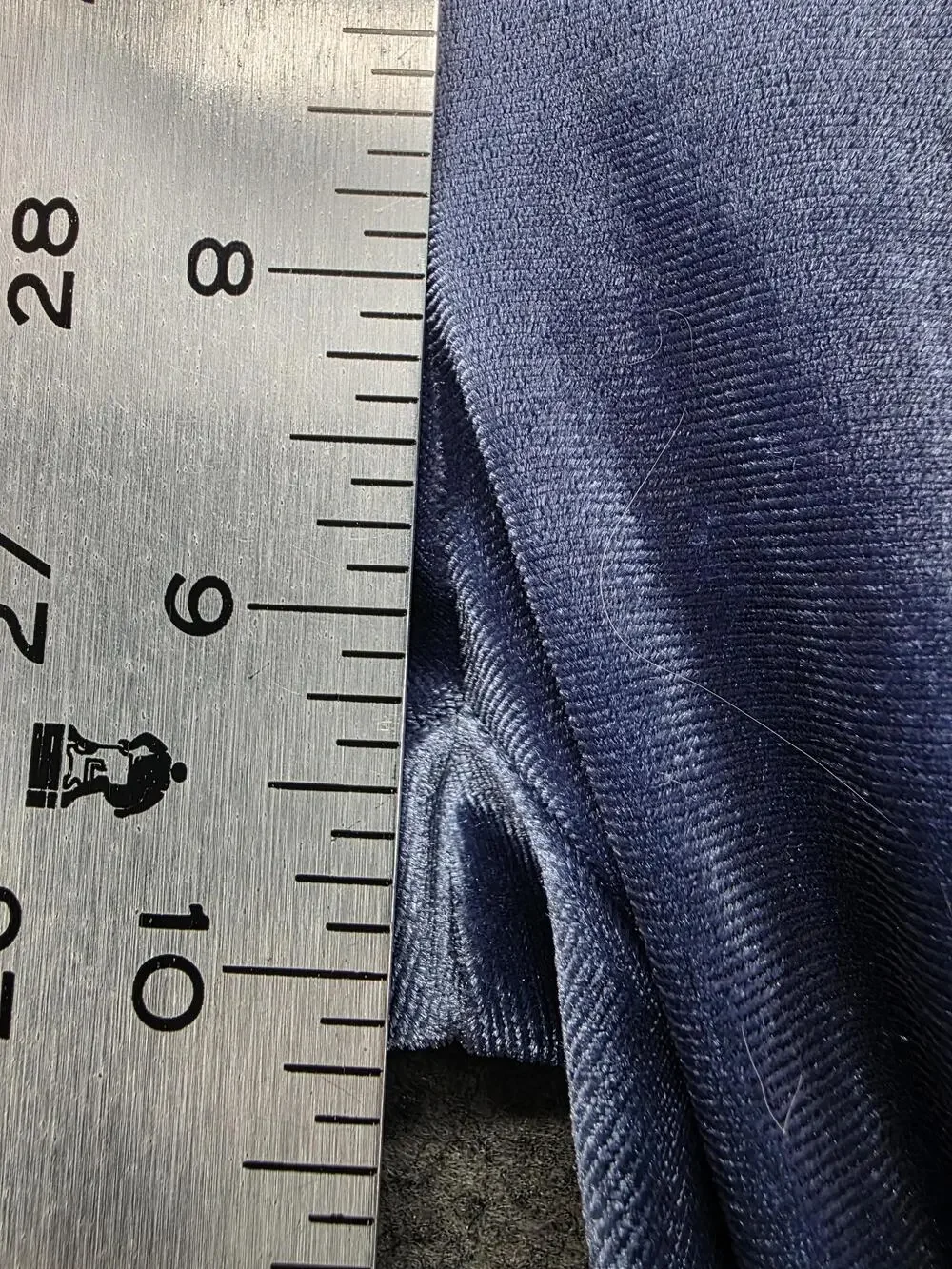 Owillo Pants Girls L Blue Sweatpants Velour Flare Pull On Stretch 26.5 In